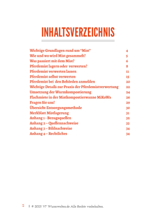 Pferdemist Entsorgen ebook Inhalt