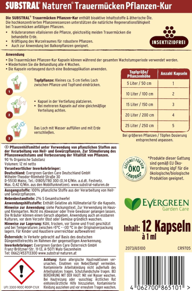 Substral Naturen Trauermückenfreie Pflanzen-Kur Substral Naturen Trauermückenfreie Pflanzen-Kur
