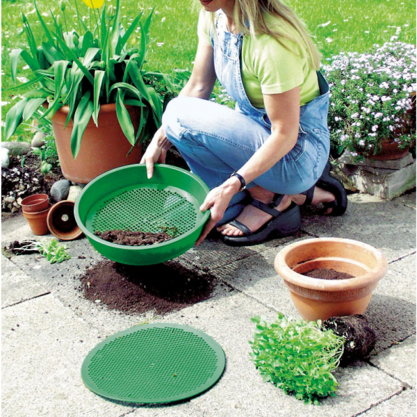 Garten Erdsieb mit 2 Siebeinsätzen Garten Erdsieb mit 2 Siebeinsätzen